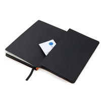 Книга записная Axent Partner Soft A5 125x195 мм 96 листов оранжевая