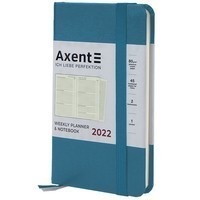 Фото Еженедельник Axent 2022 Pocket Strong 90х150 синий индиго 8508-22-47-A