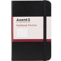 Фото Книга записная Axent Partner A6 95x140 мм 96 листов чёрная