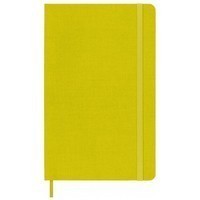 Фото Записная книжка Moleskine Silk средний в линейку соломенно-желтый QP060M6SILK