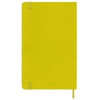 Записная книжка Moleskine Silk средний в линейку соломенно-желтый QP060M6SILK