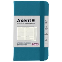 Еженедельник Axent 2023 Pocket Strong голубой 90х150 8508-23-47-A