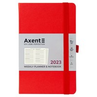 Еженедельник Axent 2023 Partner Strong красный 125х195 8505-23-05-A