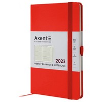 Еженедельник Axent 2023 Partner Strong красный 125х195 8505-23-05-A