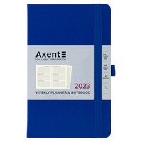 Еженедельник Axent 2023 Partner Strong класический синий 125х195 8505-23-38-A