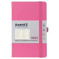Еженедельник Axent 2023 Partner Strong розовый 125х195 8505-23-10-A