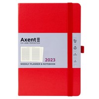 Еженедельник Axent 2023 Prime Strong красный 145х210 8507-23-05-A