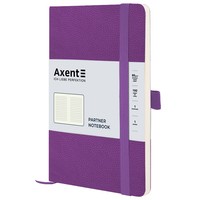 Фото Книга записная Axent Partner Soft Skin 125x195 мм 96 листов фиолетовая 8616-11-A