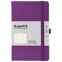 Фото Книга записная Axent Partner 125x195 мм 96 листов пурпурная 8201-17-A