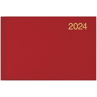 Еженедельник Brunnen 2024 Miradur карманный красный 73-755 60 204