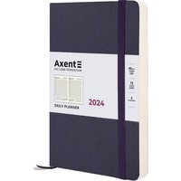 Ежедневник Axent 2024 Partner Soft Skin 145х210 мм синий 8810-24-02-A