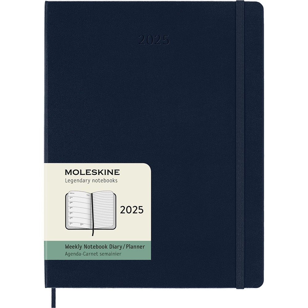 Еженедельник Moleskine 2025 большой 8056999270407