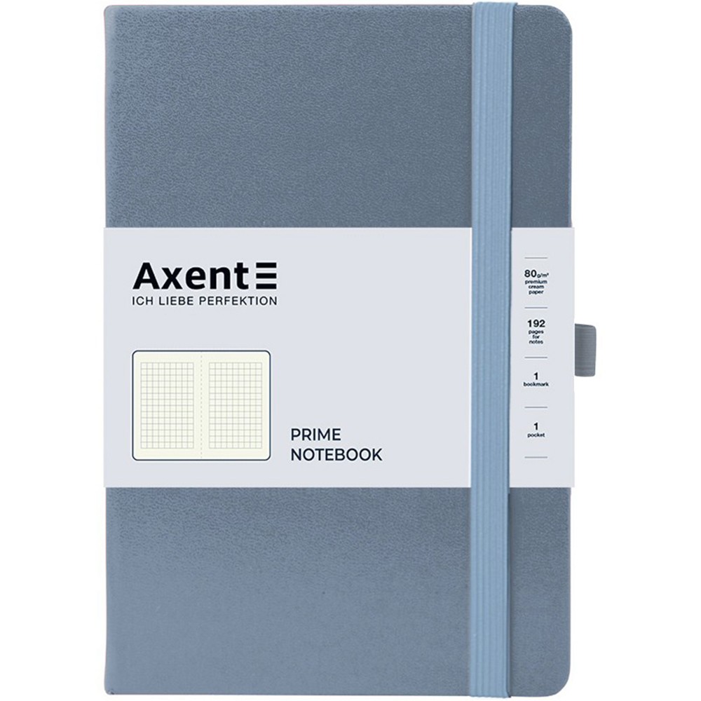 Записная книга Axent Partner Prime 145x210 мм серая 8305-62-A