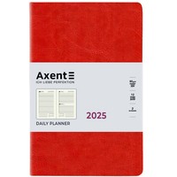 Фото Ежедневник Axent 2025 Partner City Soft 145x210 мм красный 8821-25-03-A