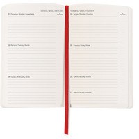 Фото Еженедельник Axent 2025 Partner City Soft 125x195 мм красный 8521-25-03-A