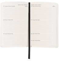 Фото Еженедельник Axent 2025 Partner City Soft 125x195 мм черный 8521-25-01-A