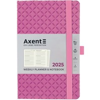 Фото Еженедельник Axent 2025 Partner Gently 125x195 мм розовый 8522-25-03-A