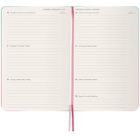 Еженедельник Axent 2025 Partner Gradient Soft 125x195 мм Flower 8523-25-1-A