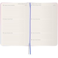 Еженедельник Axent 2025 Partner Gradient Soft 125x195 мм Leaves 8523-25-2-A