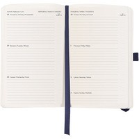Фото Еженедельник Axent 2025 Partner Soft Skin 125x195 мм синий 8509-25-02-A