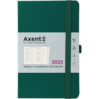 Фото Еженедельник Axent 2025 Partner Strong 125x195 мм зеленый лес 8505-25-61-A