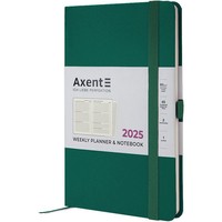 Фото Еженедельник Axent 2025 Partner Strong 125x195 мм зеленый лес 8505-25-61-A