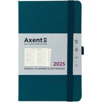 Фото Еженедельник Axent 2025 Partner Strong 125x195 мм малахитовый 8505-25-31-A