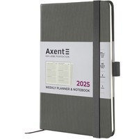 Фото Еженедельник Axent 2025 Partner Lines, 125*195, серый 8515-25-03-A