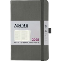 Фото Еженедельник Axent 2025 Partner Lines, 125*195, серый 8515-25-03-A