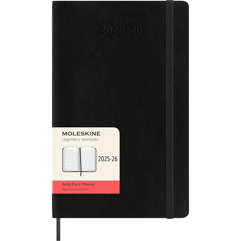 Дневник Moleskine 2025-2026 средний черный 8056999275372