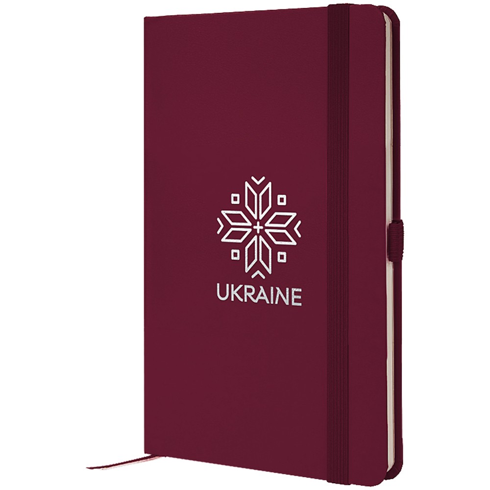 Книга записная Axent Partner Вышиванка 125x195 мм винная 8201-46-7-A