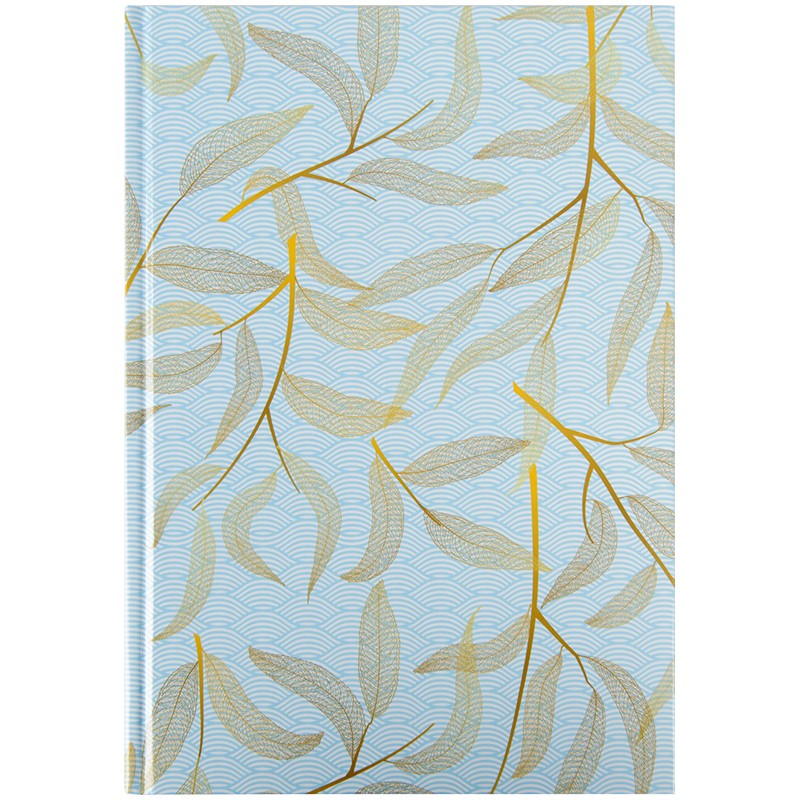 Книга записная Axent Waves 8422-560-A, А4, 96 листов, клетка, голубая