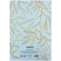 Книга записная Axent Waves 8422-560-A, А4, 96 листов, клетка, голубая