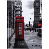 Фото Книга записная Axent R and B Telephone 8457-5-A, А5, 96 листов, клетка, твердая обложка