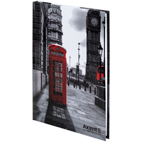 Фото Книга записная Axent R and B Telephone 8457-5-A, А5, 96 листов, клетка, твердая обложка