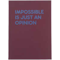 Фото Книга записная Impossible 8458-1-A, А5, 96 листов, клетка, твердая обложка
