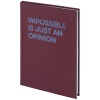 Фото Книга записная Impossible 8458-1-A, А5, 96 листов, клетка, твердая обложка