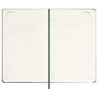 Фото Ежедневник Moleskine 2026 средний Миртовый Зеленый 8056999275570