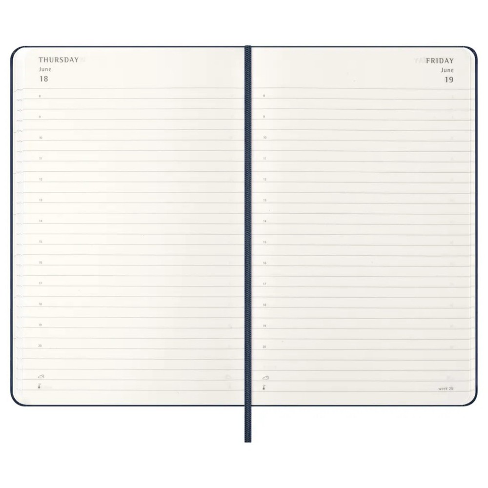 Ежедневник Moleskine 2026 средний Сапфир 8056999274535