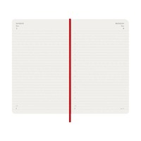 Фото Ежедневник Moleskine 2026 средний Мягкий Красный 8056999274580