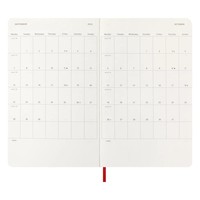 Фото Ежедневник Moleskine 2026 средний Мягкий Красный 8056999274580