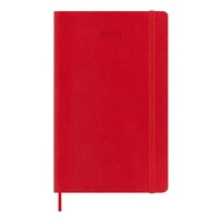 Ежедневник Moleskine 2026 средний Мягкий Красный 8056999274580