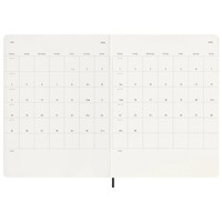 Фото Еженедельник Moleskine 2026 большой Мягкий Черный 8056999275266