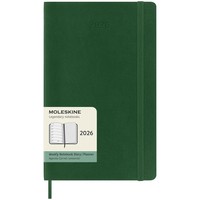 Фото Еженедельник Moleskine 2026 средний Мягкий Миртовый Зеленый 8056999275532