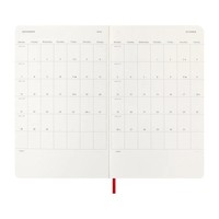 Фото Еженедельник Moleskine 2026 средний Мягкий Красный 8056999274733