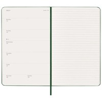 Фото Еженедельник Moleskine 2026 средний Миртовый Зеленый 8056999275525