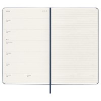 Фото Еженедельник Moleskine 2026 средний Сапфир 8056999274672