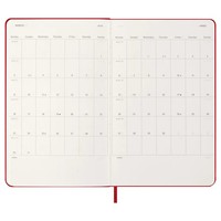 Фото Еженедельник Moleskine 2026 средний Красный 8056999274696
