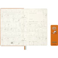 Фото Еженедельник Moleskine 2026 Peanuts средний Оранжевый 8056999277147