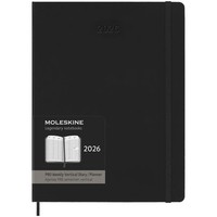 Фото Еженедельник Moleskine 2026 PRO Вертикальный большой Черный 8056999274665